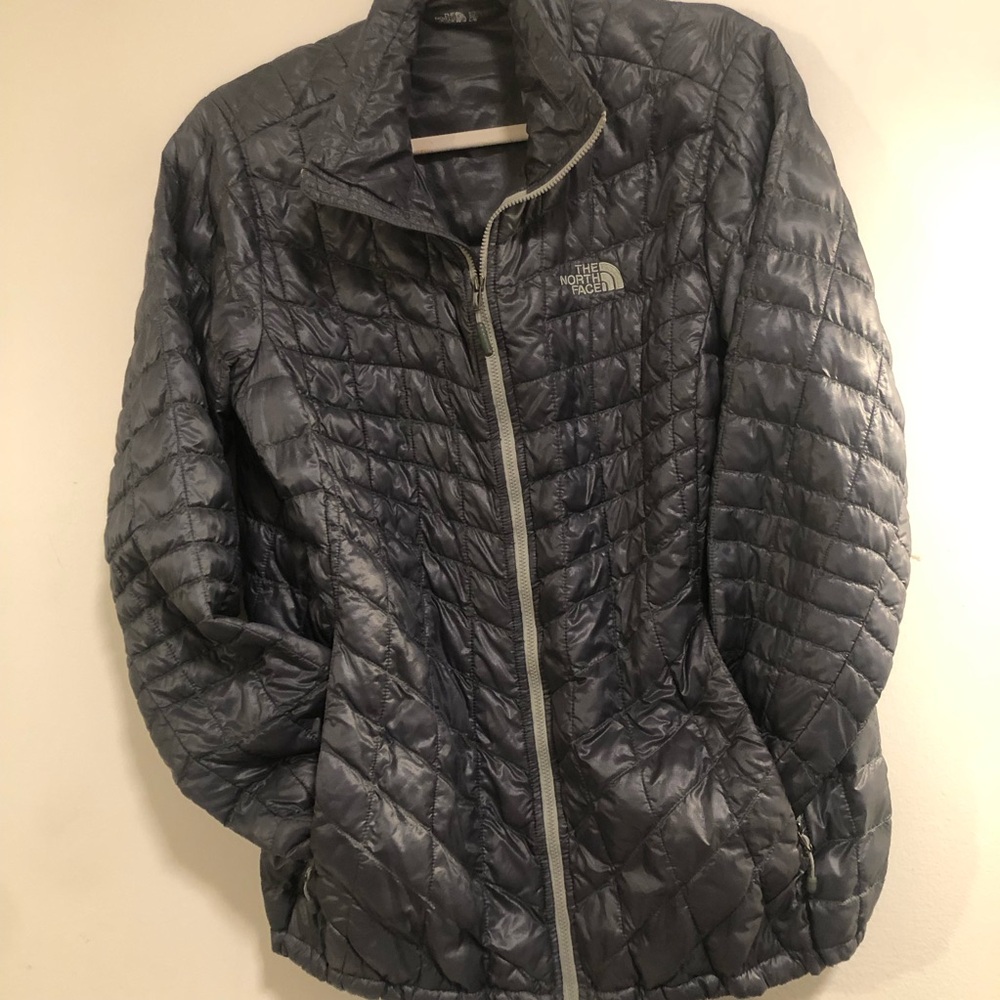 The North Face Women's Gray Puffer Jacket